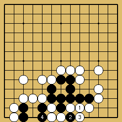 棋譜解説図（数字、記号入り）