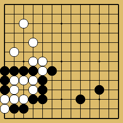棋譜解説図（数字、記号入り）