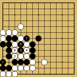 棋譜解説図（数字、記号入り）