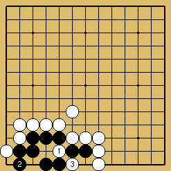 棋譜解説図（数字、記号入り）