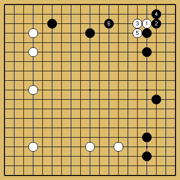 棋譜解説図（数字、記号入り）