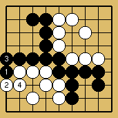 棋譜解説図（数字、記号入り）