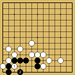 棋譜解説図（数字、記号入り）