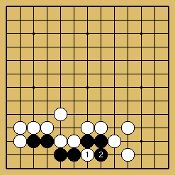 棋譜解説図（数字、記号入り）