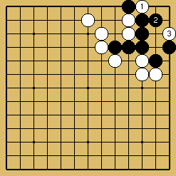 棋譜解説図（数字、記号入り）