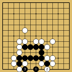 棋譜解説図（数字、記号入り）