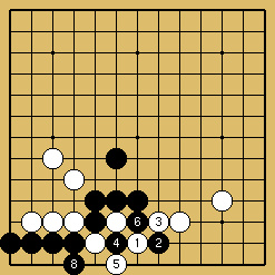 棋譜解説図（数字、記号入り）