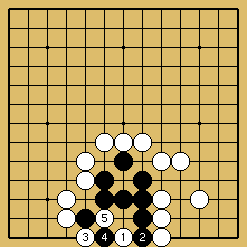 棋譜解説図（数字、記号入り）