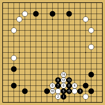 棋譜解説図(数字、記号入り) 棋譜解説図(数字、記号入り)