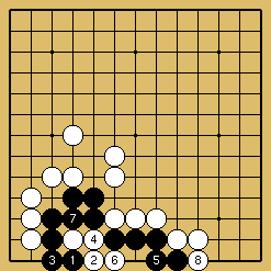 棋譜解説図（数字、記号入り）