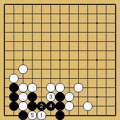 棋譜解説図（数字、記号入り）