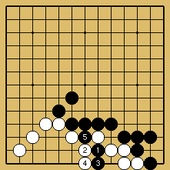 棋譜解説図（数字、記号入り）