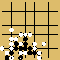 棋譜解説図（数字、記号入り）