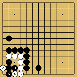 棋譜解説図（数字、記号入り）