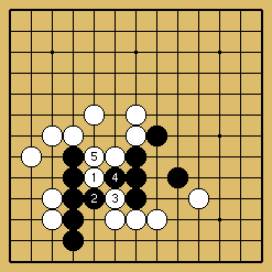 棋譜解説図（数字、記号入り）