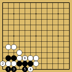 棋譜解説図（数字、記号入り）