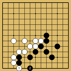 棋譜解説図（数字、記号入り）