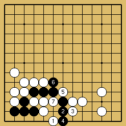 棋譜解説図（数字、記号入り）