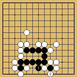 棋譜解説図（数字、記号入り）