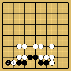 棋譜解説図（数字、記号入り）