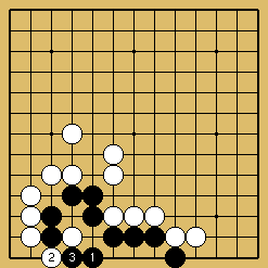 棋譜解説図（数字、記号入り）