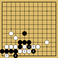 棋譜解説図（数字、記号入り）