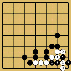 棋譜解説図（数字、記号入り）