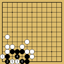 棋譜解説図（数字、記号入り）