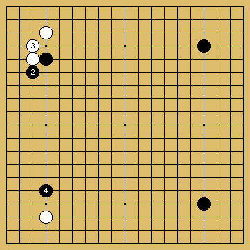 棋譜解説図（数字、記号入り）