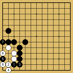 棋譜解説図（数字、記号入り）