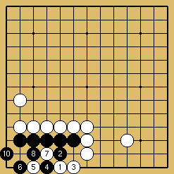 棋譜解説図（数字、記号入り）