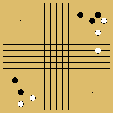 棋譜解説図（数字、記号入り）