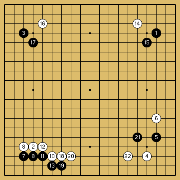 棋譜解説図（数字、記号入り）