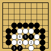 棋譜解説図（数字、記号入り）