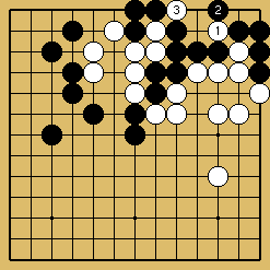 棋譜解説図（数字、記号入り）