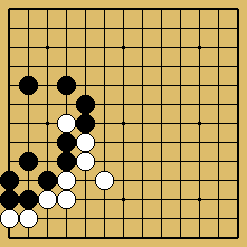 棋譜解説図（数字、記号入り）