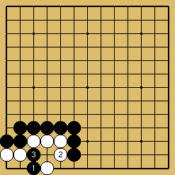 棋譜解説図（数字、記号入り）