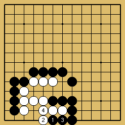 棋譜解説図（数字、記号入り）