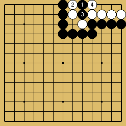 棋譜解説図（数字、記号入り）