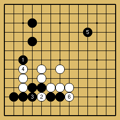 棋譜解説図（数字、記号入り）