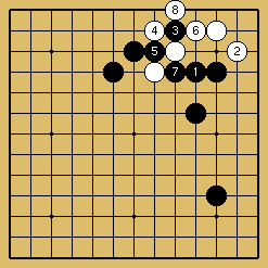 棋譜解説図（数字、記号入り）