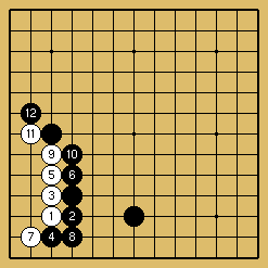 棋譜解説図（数字、記号入り）