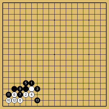 棋譜解説図（数字、記号入り）