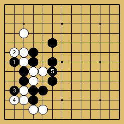 棋譜解説図（数字、記号入り）