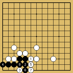 棋譜解説図（数字、記号入り）