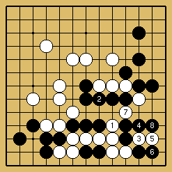 棋譜解説図（数字、記号入り）