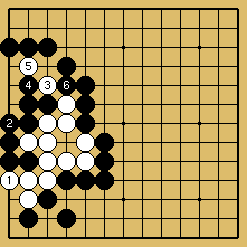 棋譜解説図（数字、記号入り）