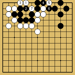 棋譜解説図（数字、記号入り）