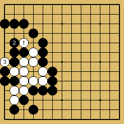 棋譜解説図（数字、記号入り）