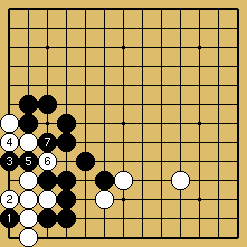 棋譜解説図（数字、記号入り）